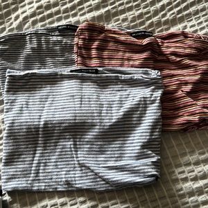 3 pack brandy melville tube tops